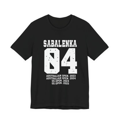 Sabalenka Short Sleeve Tee — Minimal Classic Blank T‑Shirt