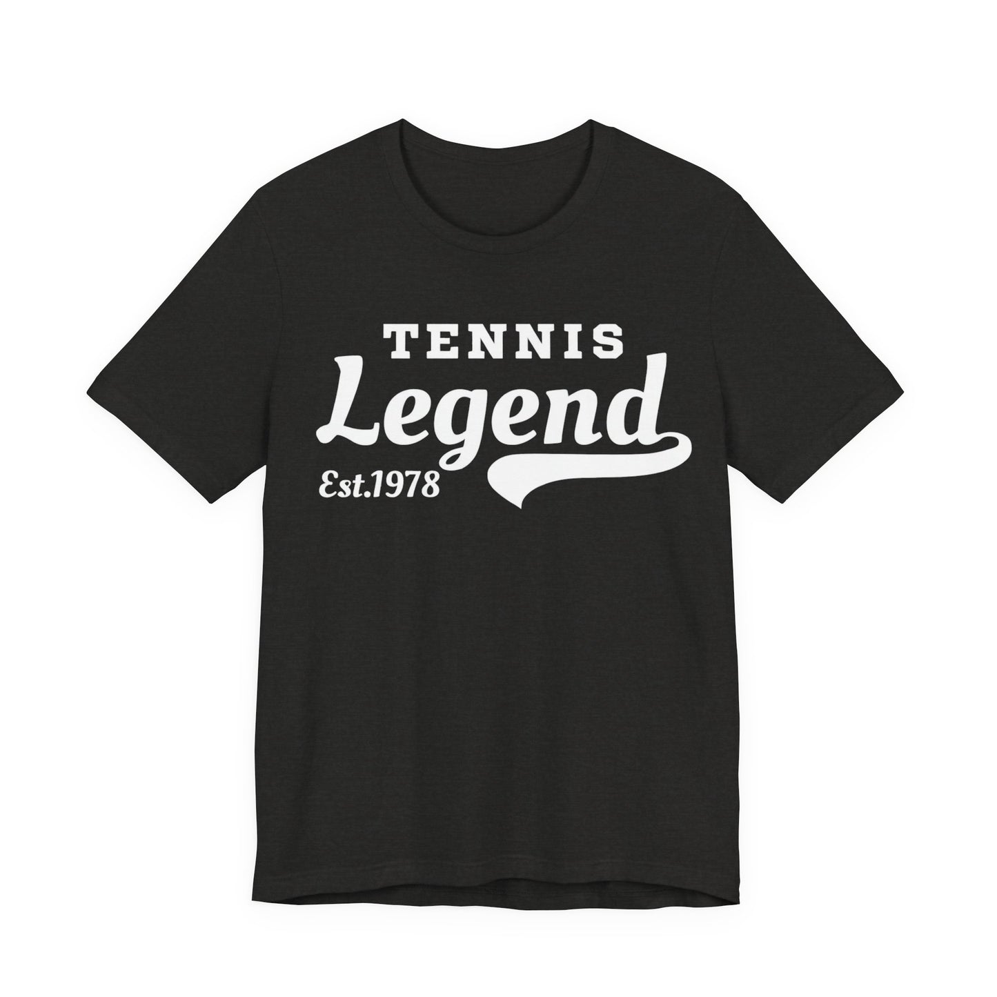 Tennis Legend Tee – Retro "Tennis Legend Est. 1978" Graphic Shirt