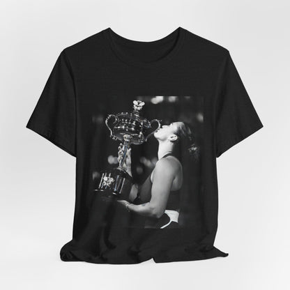 Tennis Champion Sabalenka — Wimbledon trophy moment graphic T-Shirt