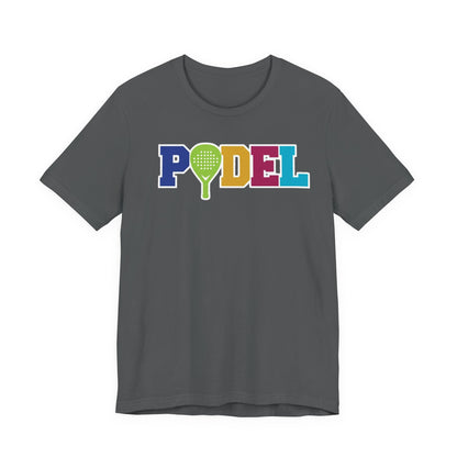 PÖDEL Paddle Tee – Colorful Pickleball Graphic T-Shirt