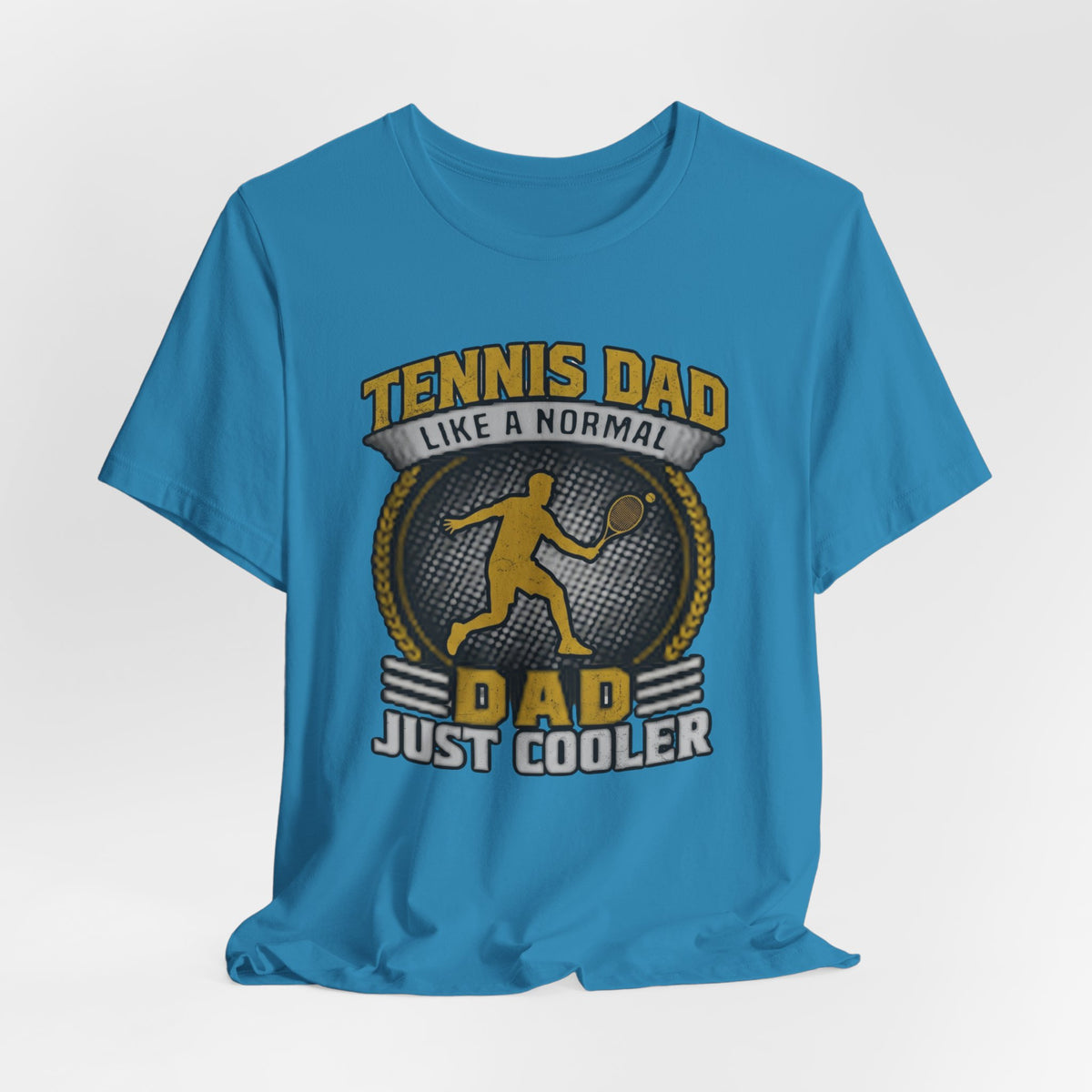 Tennis Dad Tee - "Like a Normal Dad, Just Cooler" Graphic Shirt