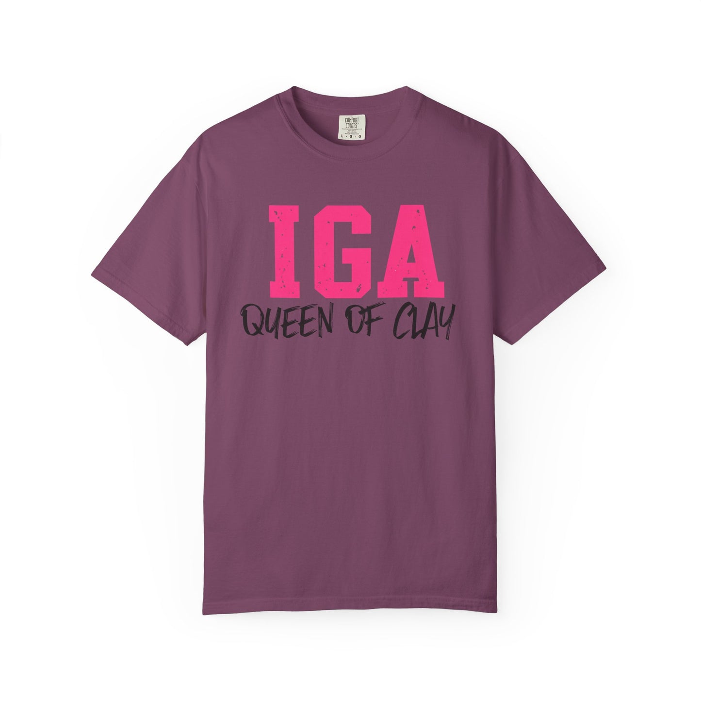IGA Swiatek - Queen of Clay T-Shirt — Funny Pottery Mom Shirt