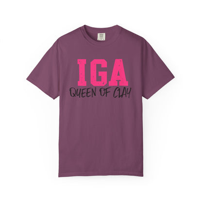 IGA Swiatek - Queen of Clay T-Shirt — Funny Pottery Mom Shirt