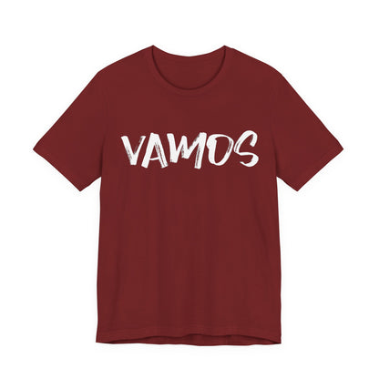 Vamos T-Shirt — Bold Brush Script Graphic Tee