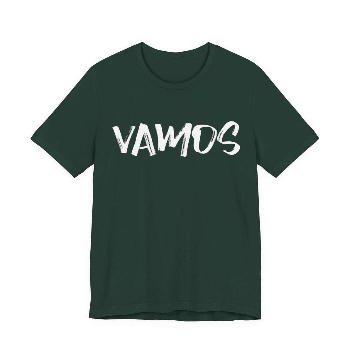 Vamos T-Shirt — Bold Brush Script Graphic Tee