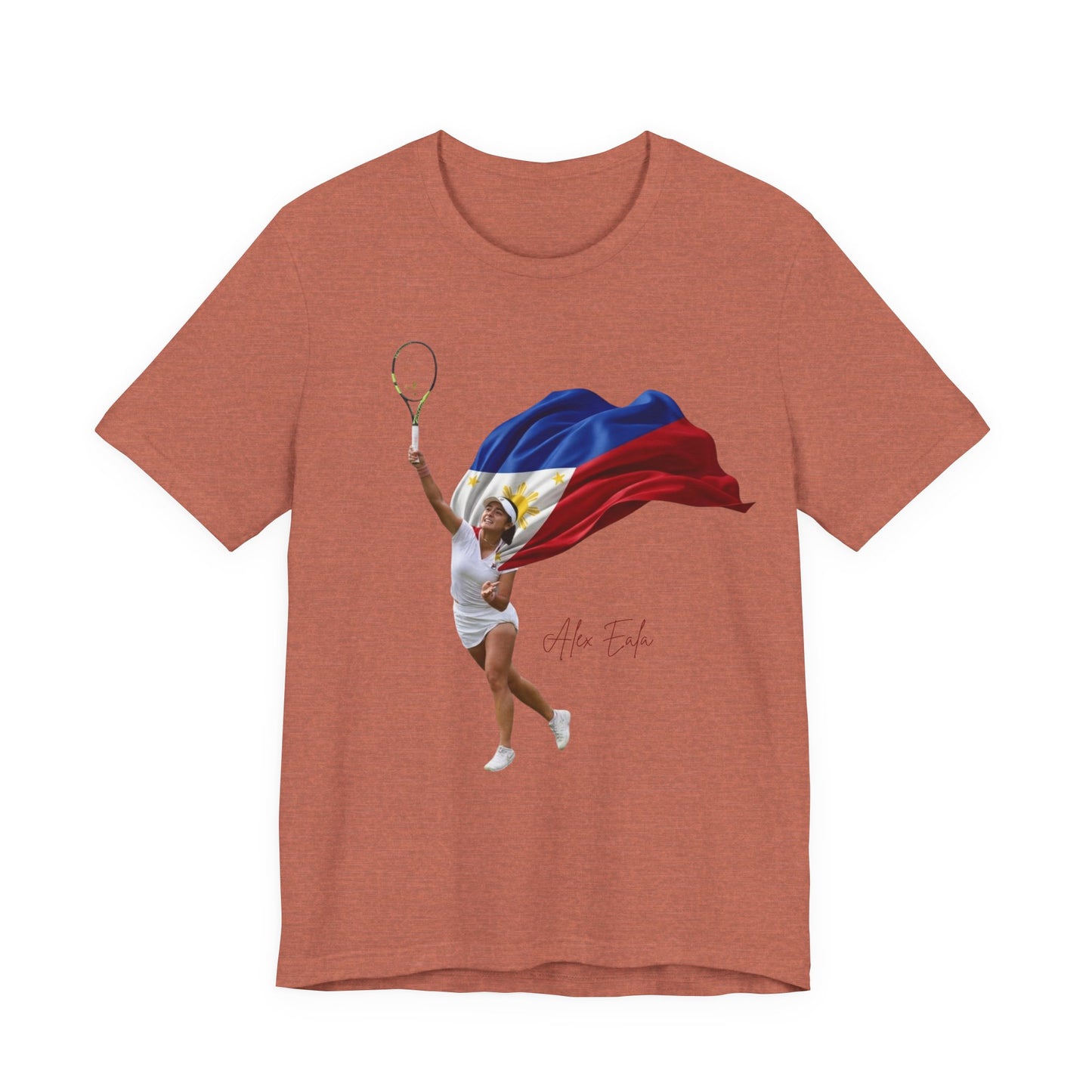 Alex Eala - Tennis Player with Philippine Flag T‑Shirt