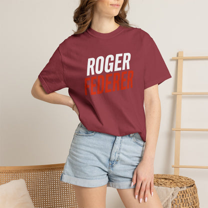 Roger Federer Retro Tennis T-Shirt