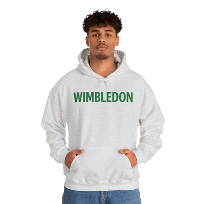 Wimbledon Hoodie — Classic Green Tennis Logo Pullover