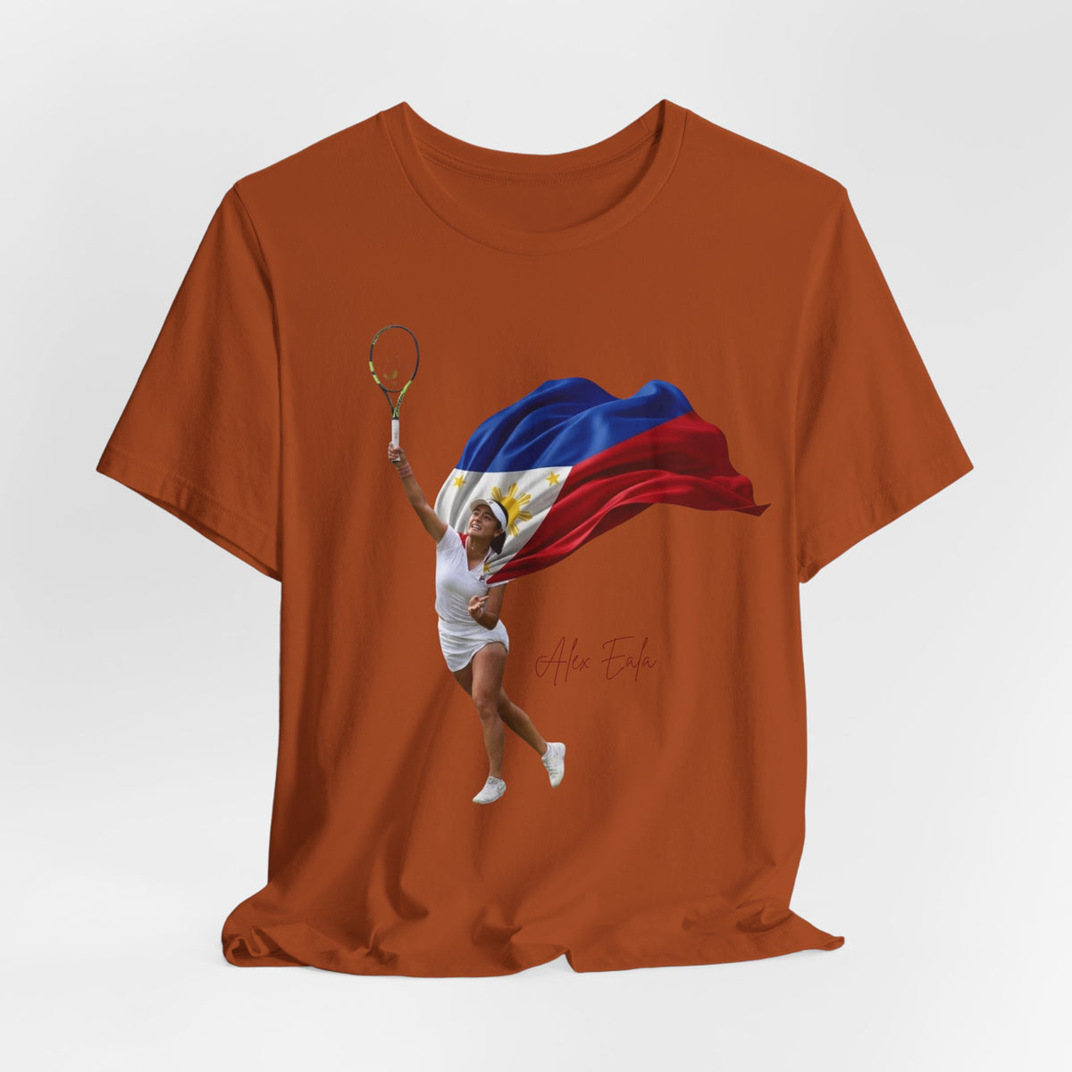Alex Eala - Tennis Player with Philippine Flag T‑Shirt