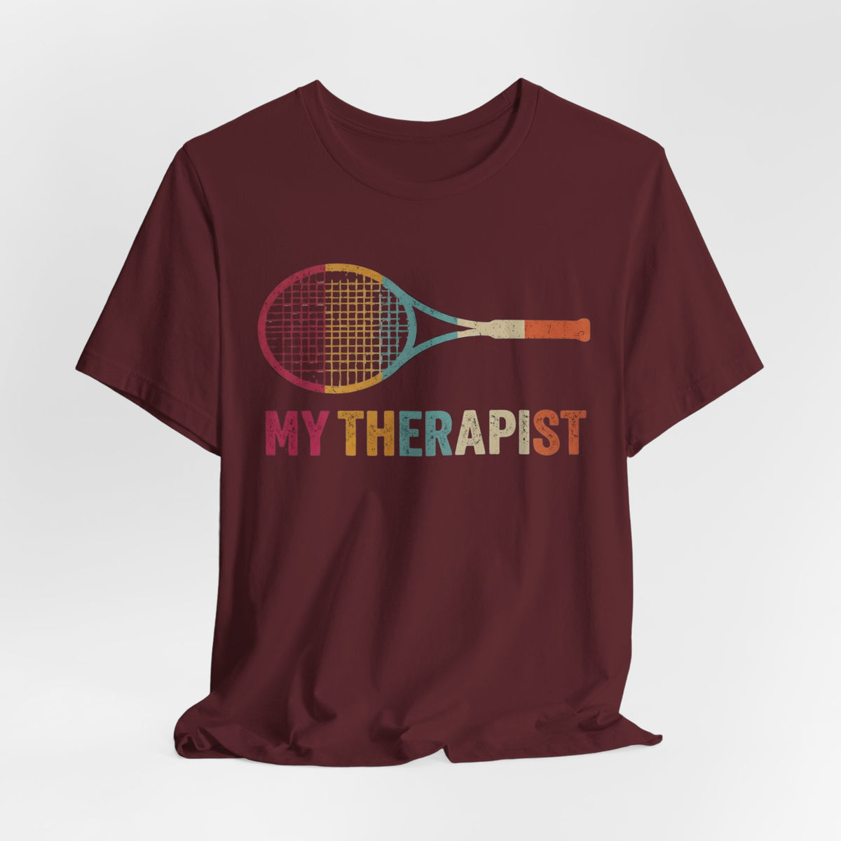 Tennis 'My Therapist' Graphic Tee — Funny Tennis Player Gift