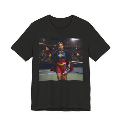 Alex Eala Tennis T‑Shirt — Filipino Tennis Star Photo Tee