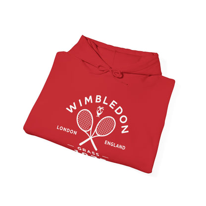 Wimbledon 1877 Tennis Hoodie — Classic Racquets Logo Pullover