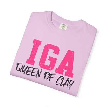 IGA Swiatek - Queen of Clay T-Shirt — Funny Pottery Mom Shirt