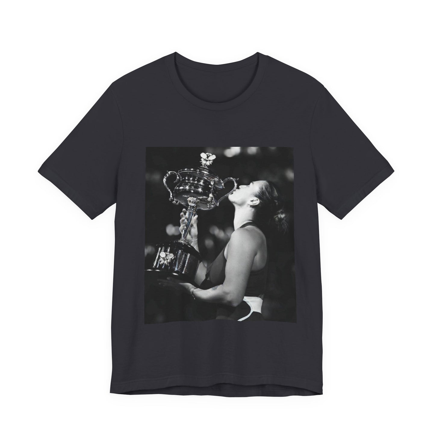 Tennis Champion Sabalenka — Wimbledon trophy moment graphic T-Shirt