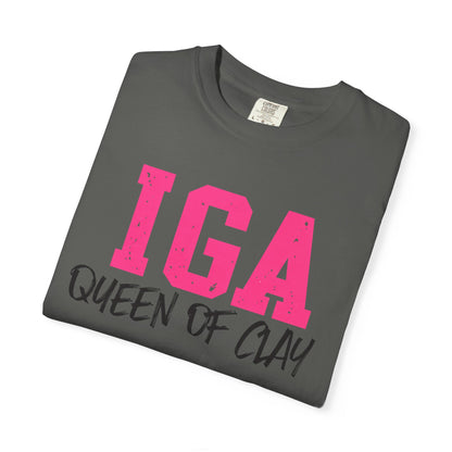 IGA Swiatek - Queen of Clay T-Shirt — Funny Pottery Mom Shirt
