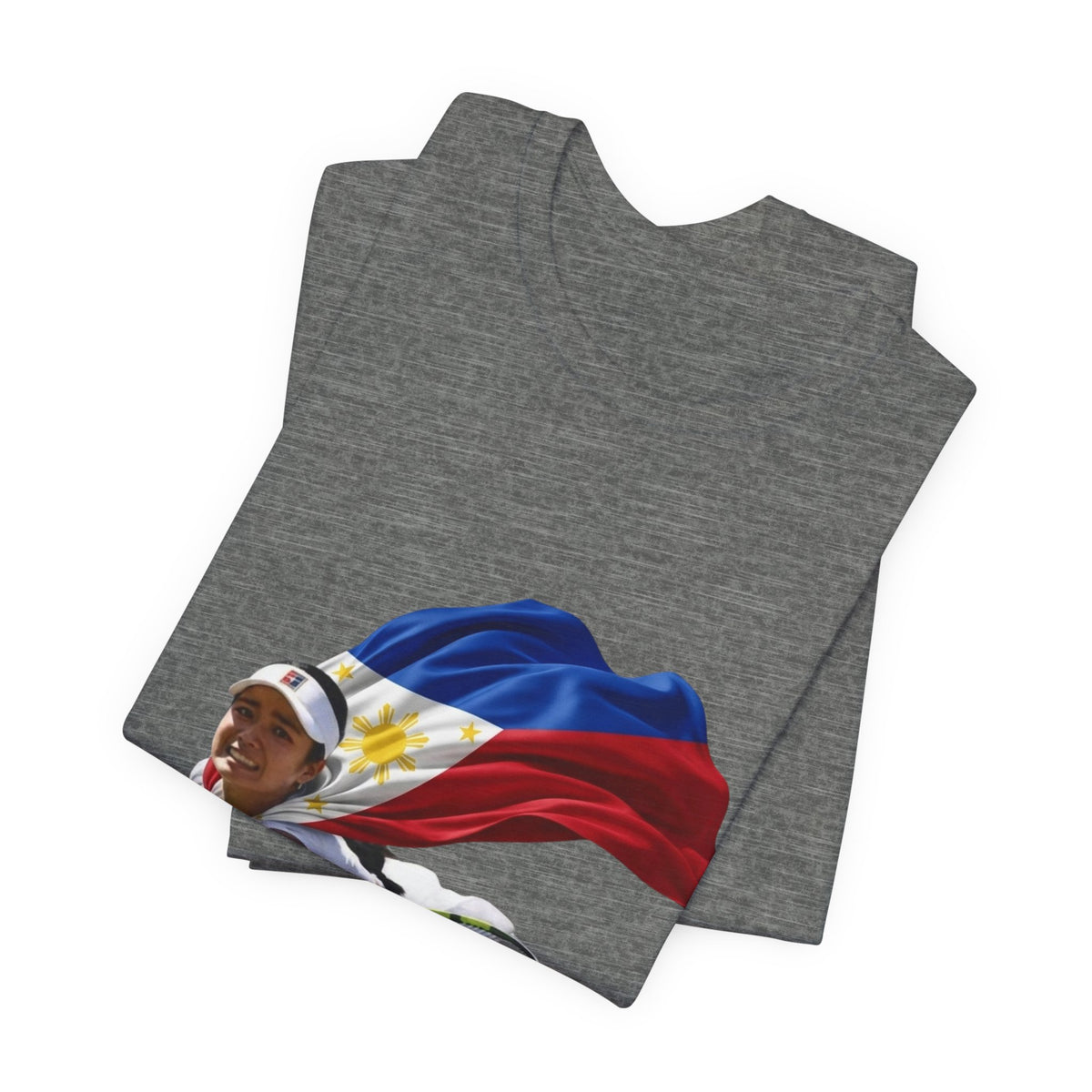 Tennis Superhero Tee — Philippine Flag Athlete Graphic