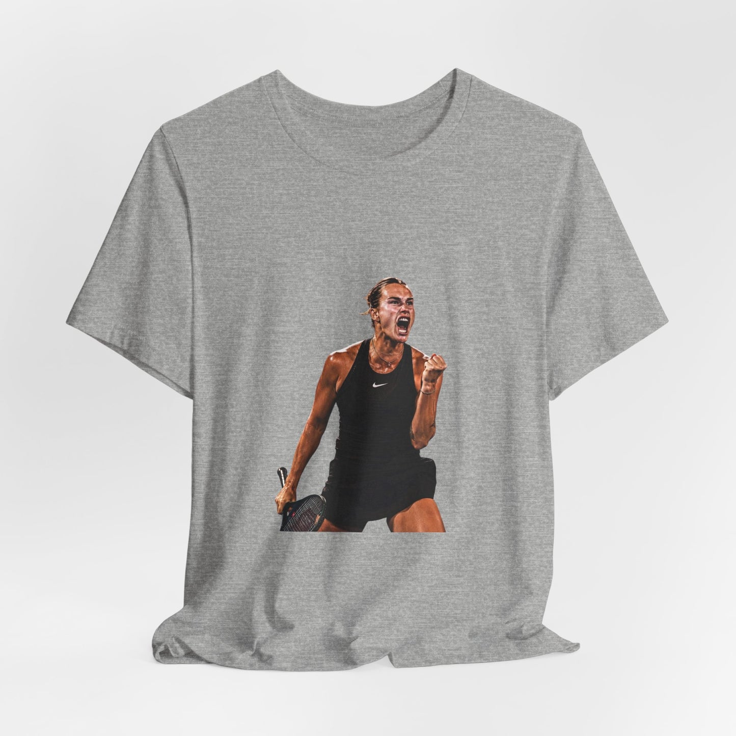 Tennis Player Aryna Sabalenka Victory Graphic Tee