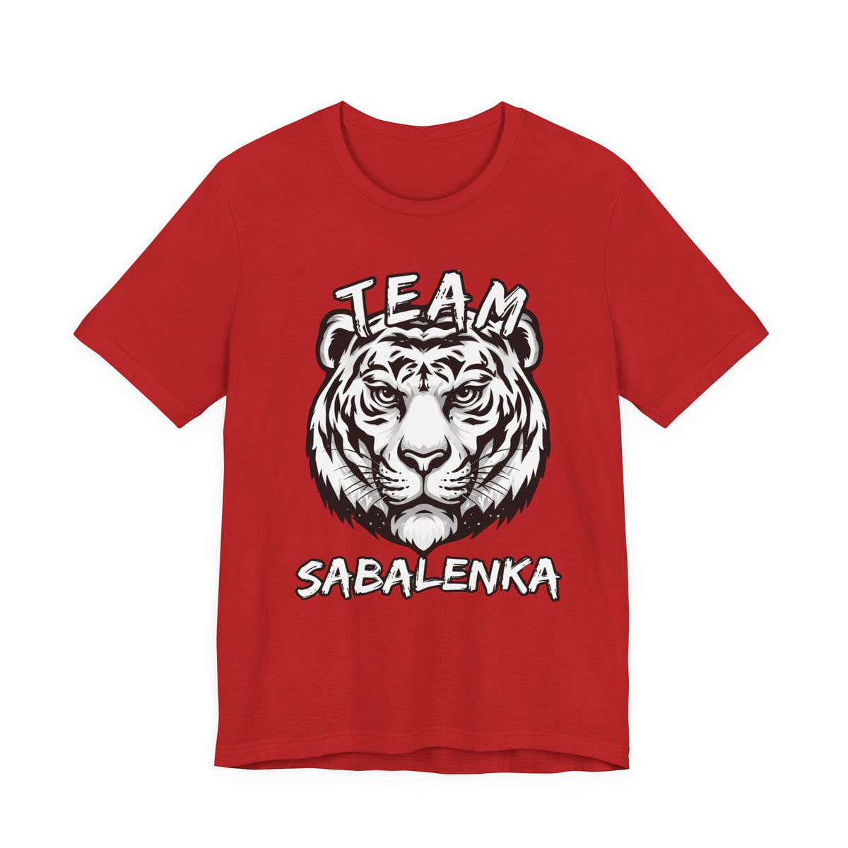 Team Sabalenka Tiger T-Shirt — Tennis Fan Tee