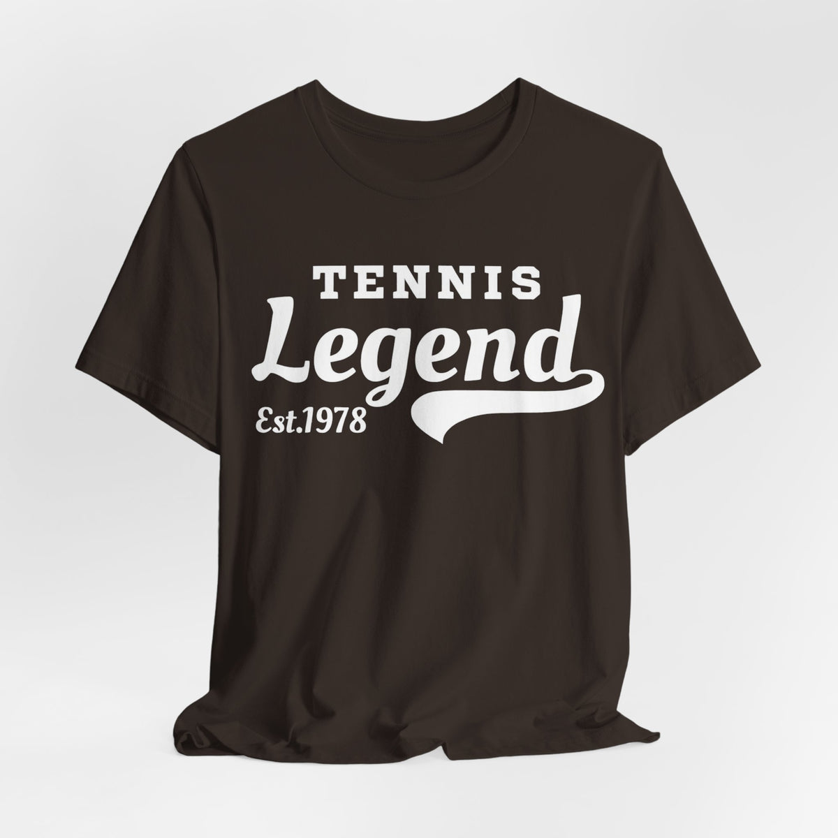 Tennis Legend Tee – Retro "Tennis Legend Est. 1978" Graphic Shirt