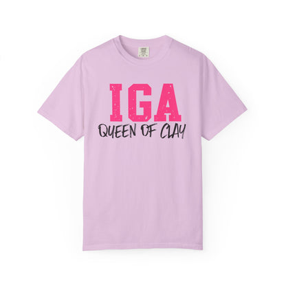 IGA Swiatek - Queen of Clay T-Shirt — Funny Pottery Mom Shirt