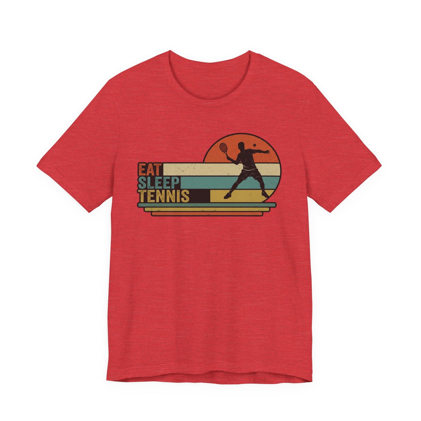 Eat Sleep Tennis Vintage Graphic Tee
