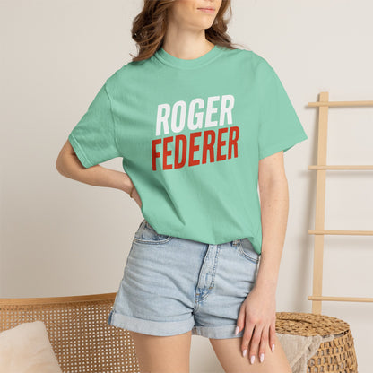 Roger Federer Retro Tennis T-Shirt