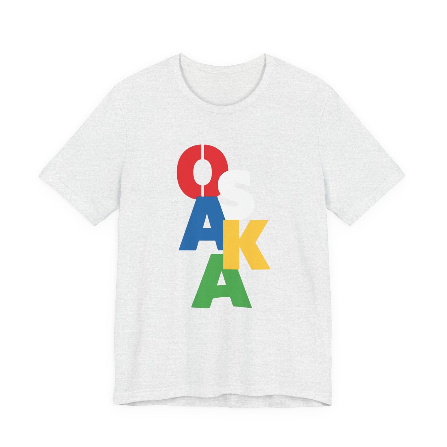 Tennis player Naomi Osaka Color Block Vertical Logo Tee