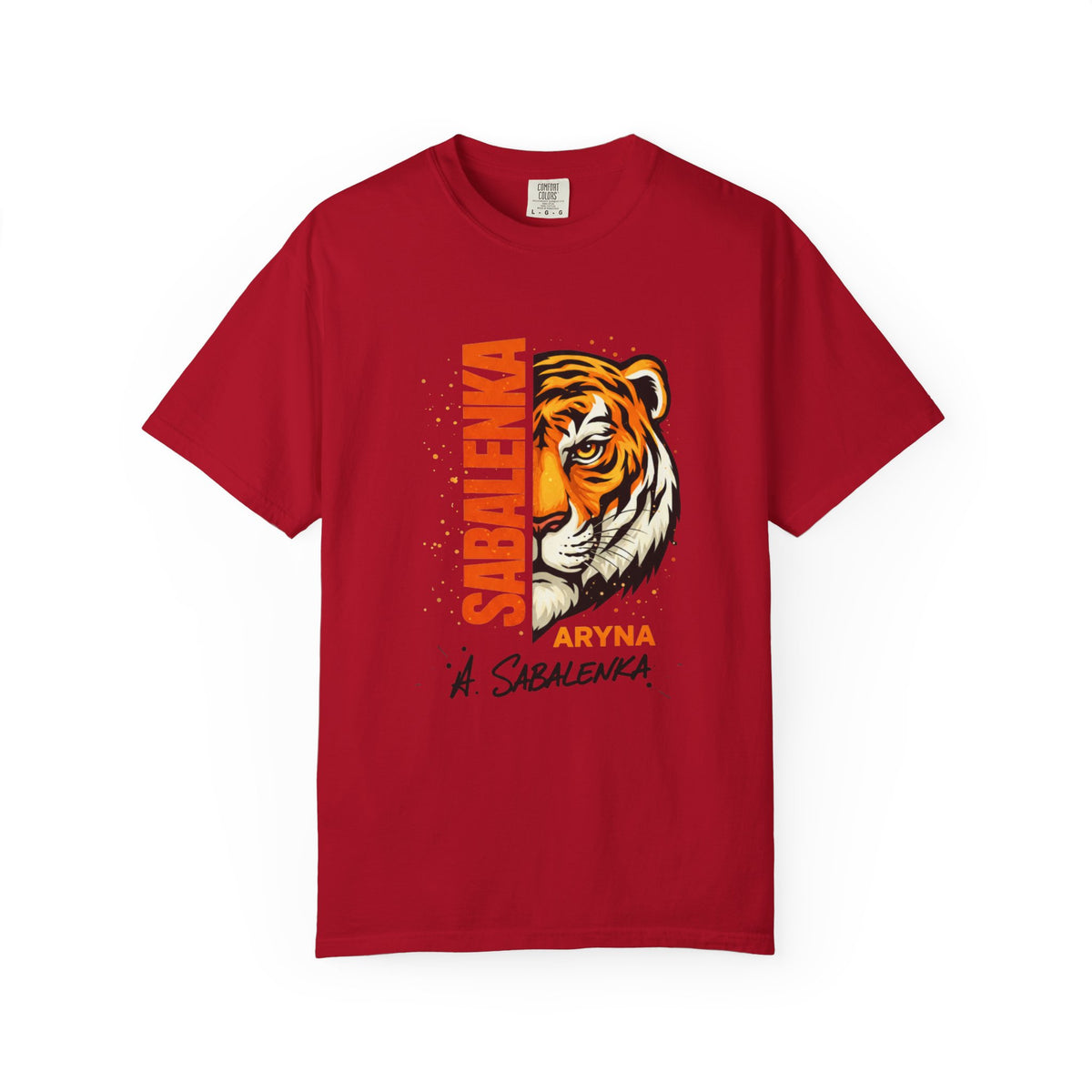 Aryna Sabalenka Tiger T-Shirt — Sabalenka Tennis Fan Tee