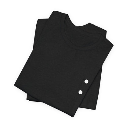 Minimal Dot Chest Tee — Casual Everyday Short Sleeve Shirt