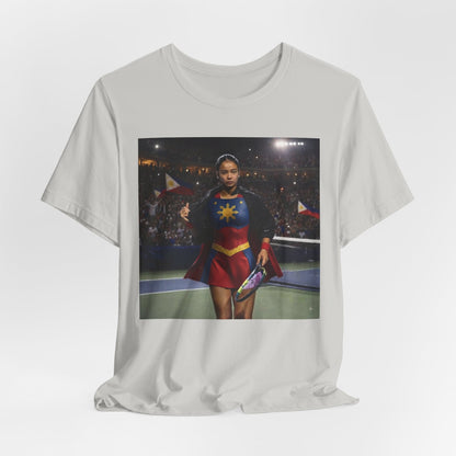 Alex Eala Tennis T‑Shirt — Filipino Tennis Star Photo Tee