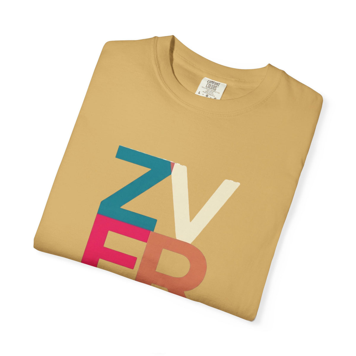ALEXANDER ZVEREV Colorblock Vertical Logo T‑Shirt