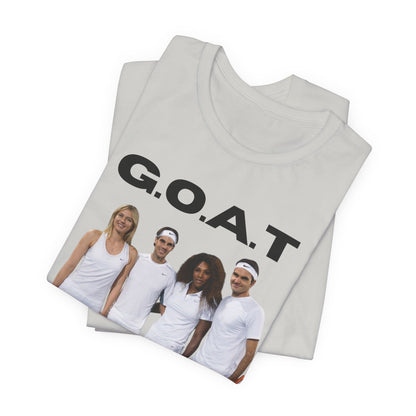 G.O.A.T. Tennis Team Graphic Tee - Federer, Serena, Nadal, Sharapova