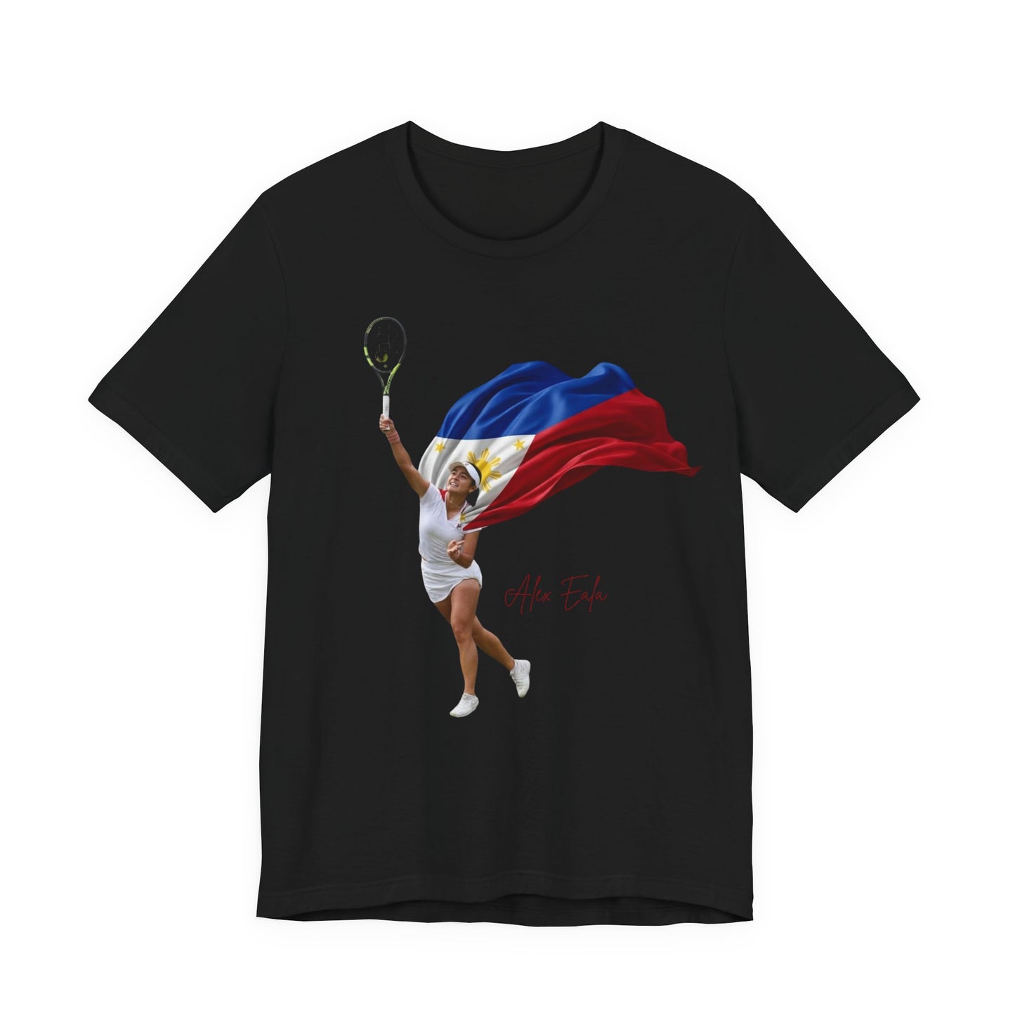 Alex Eala - Tennis Player with Philippine Flag T‑Shirt
