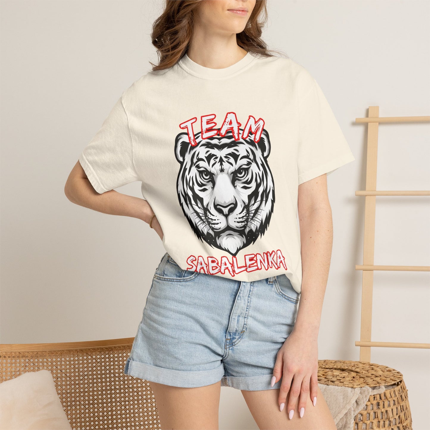 T-Shirt — Team Sabalenka Tiger Graphic Tee