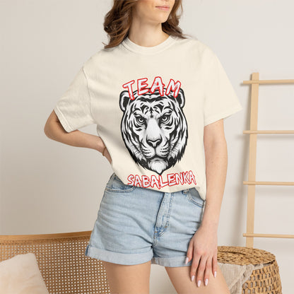 T-Shirt — Team Sabalenka Tiger Graphic Tee