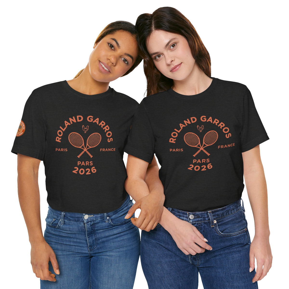 Roland Garros 2026 Tennis Tee – Paris Tournament Graphic T-Shirt
