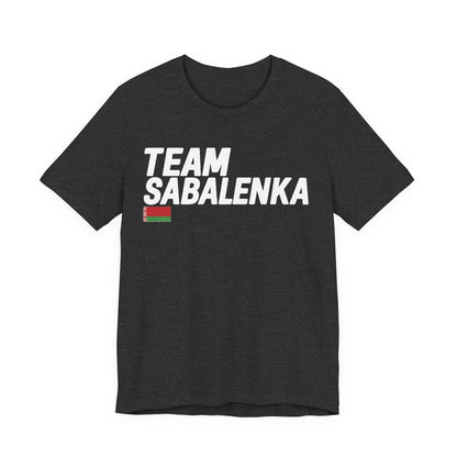 Team Sabalenka Minimalist Pan-African Flag T-shirt