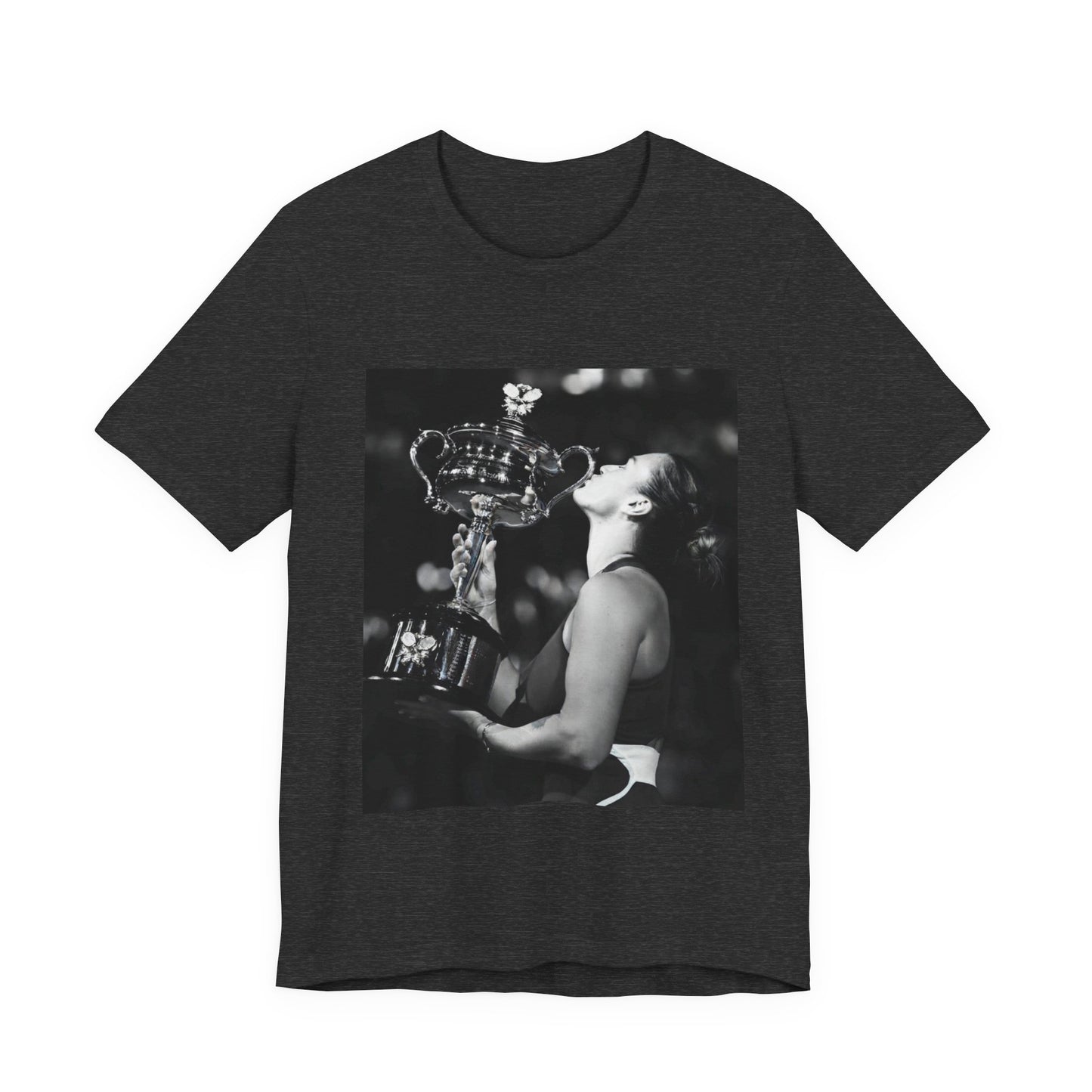 Tennis Champion Sabalenka — Wimbledon trophy moment graphic T-Shirt