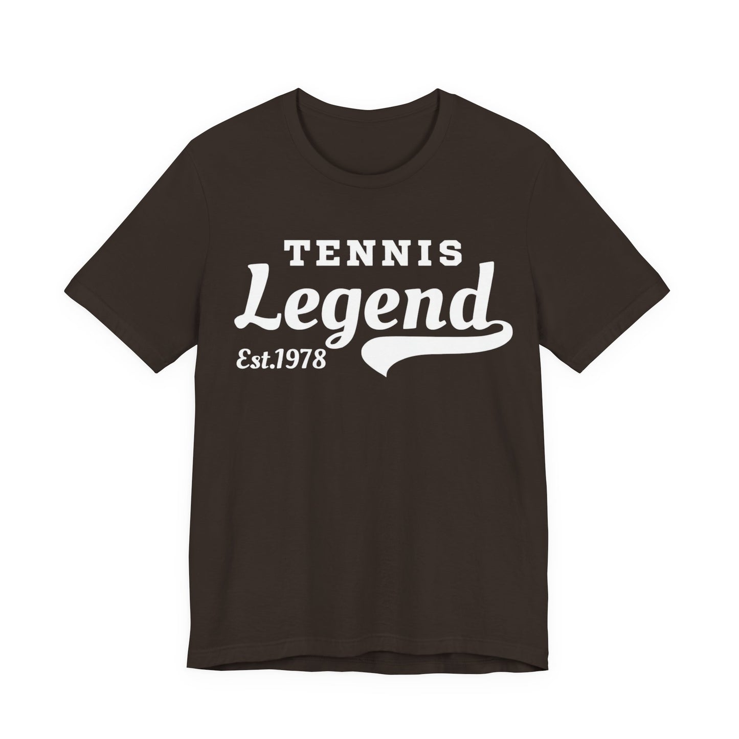 Tennis Legend Tee – Retro "Tennis Legend Est. 1978" Graphic Shirt