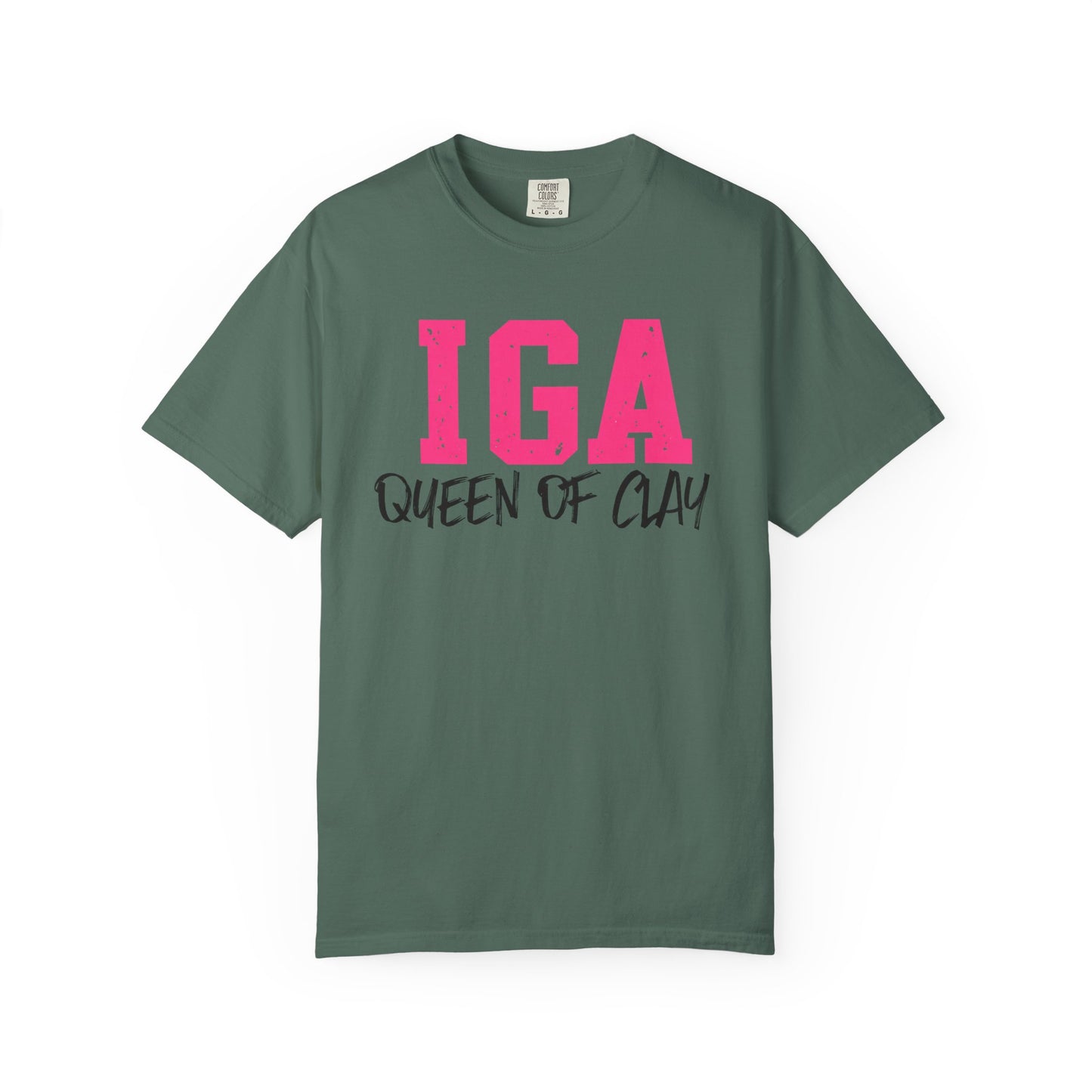 IGA Swiatek - Queen of Clay T-Shirt — Funny Pottery Mom Shirt
