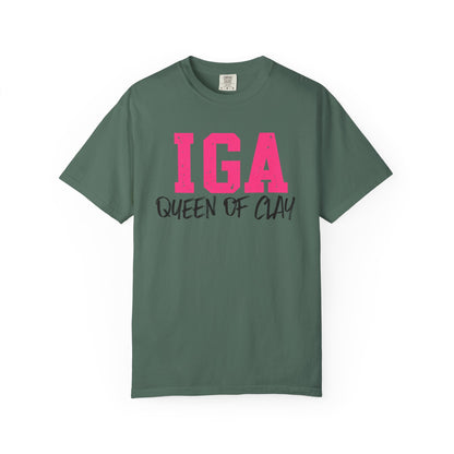 IGA Swiatek - Queen of Clay T-Shirt — Funny Pottery Mom Shirt