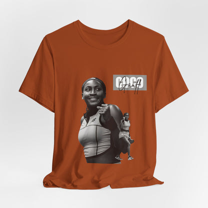 GOGP Graphic Tee — Black & White Motivational Photo T-Shirt