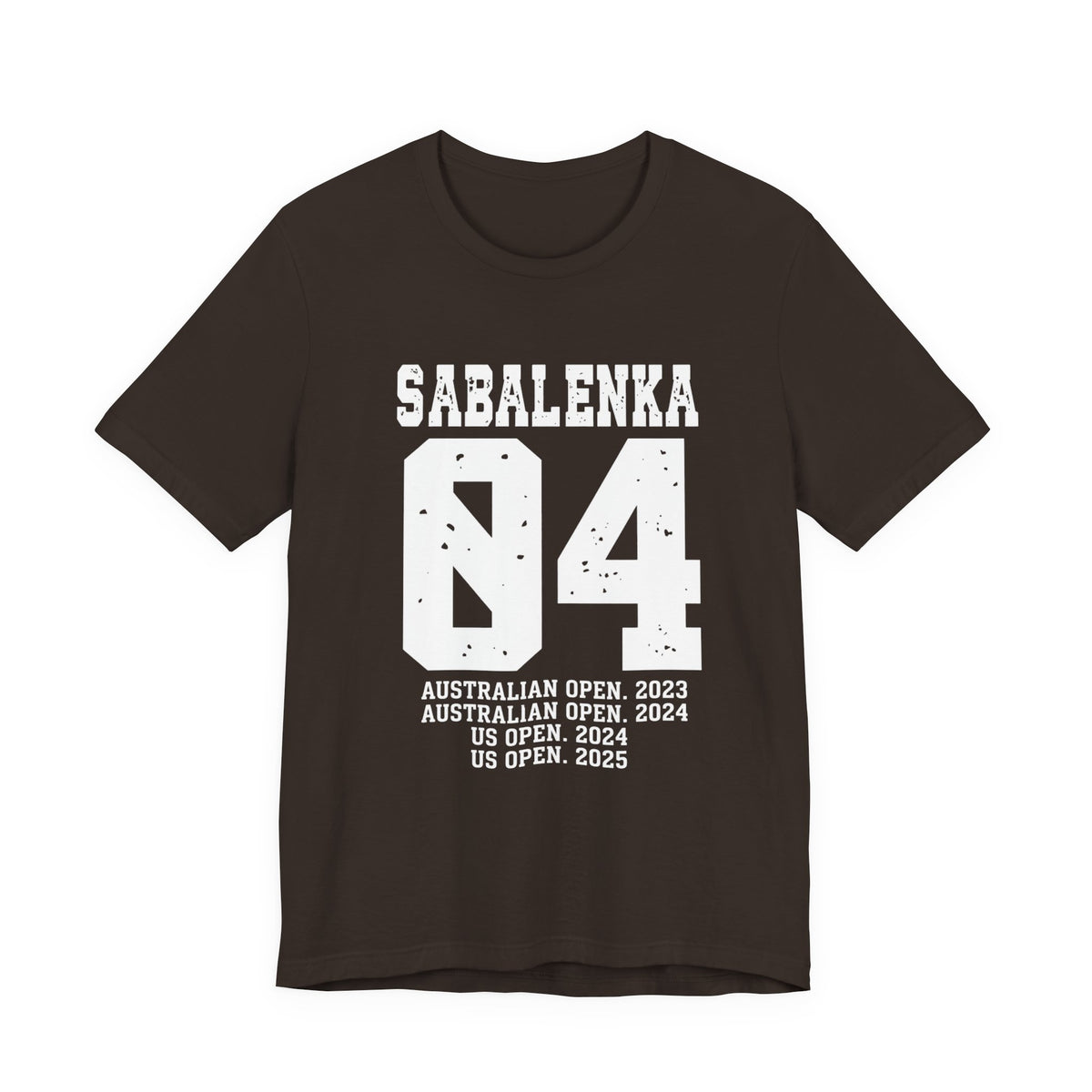 Sabalenka Short Sleeve Tee — Minimal Classic Blank T‑Shirt