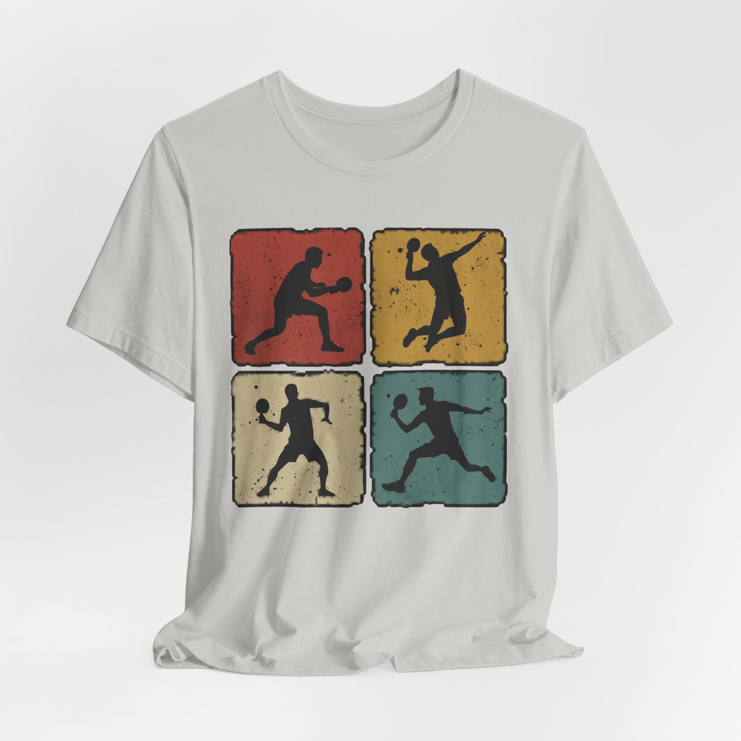 Tennis Silhouette Tee — Retro Vintage Graphic Shirt