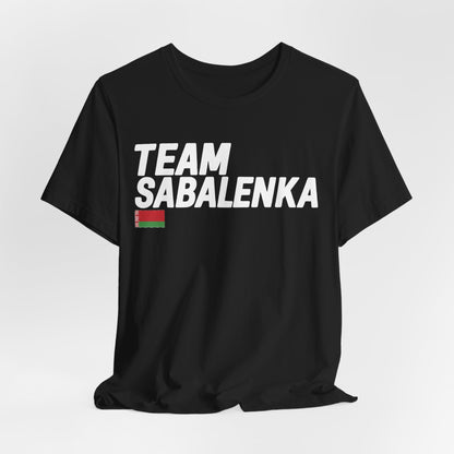 Team Sabalenka Minimalist Pan-African Flag T-shirt
