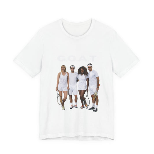 GOAT Tennis Players T-Shirt – Vintage Court Team Graphic Tee