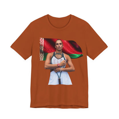 Tennis Player Aryna Sabalenka — Patriotic Athlete T-Shirt