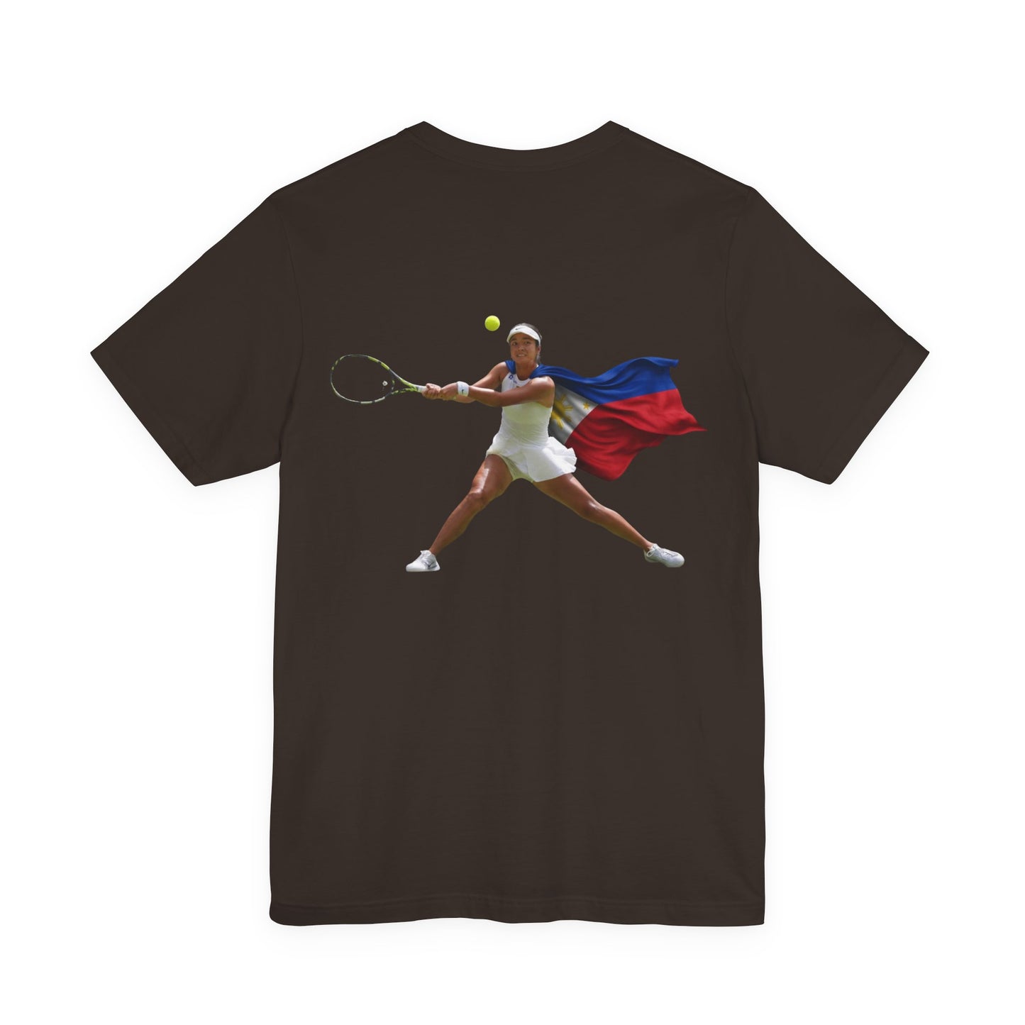 Alex Eala Colorblock Name Tee — Kids & Fans Tennis Player Tribute Shirt