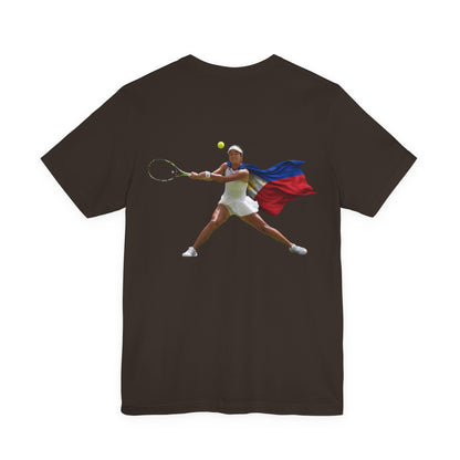 Alex Eala Colorblock Name Tee — Kids & Fans Tennis Player Tribute Shirt