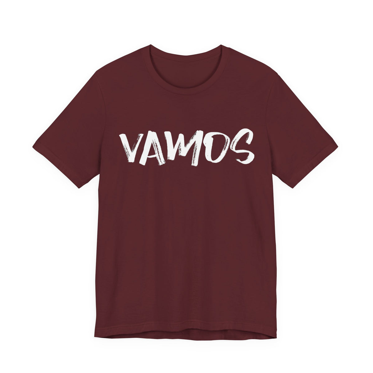 Vamos T-Shirt — Bold Brush Script Graphic Tee